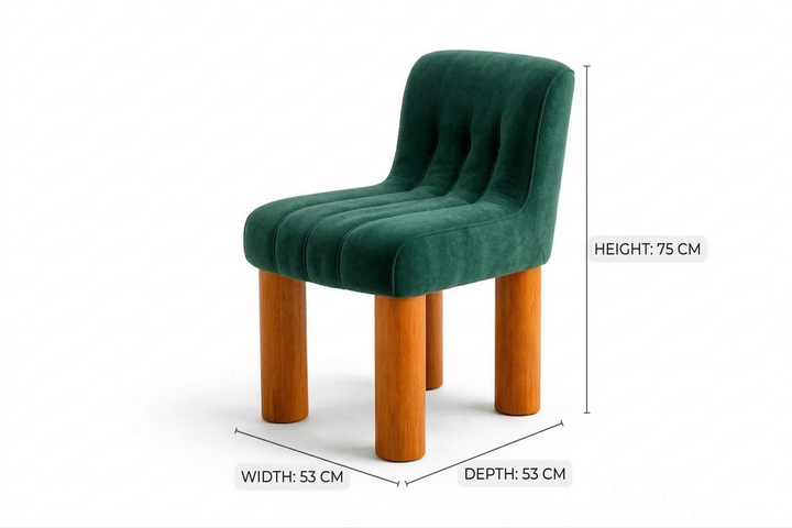 Arlo Upholstered Wooden Chair