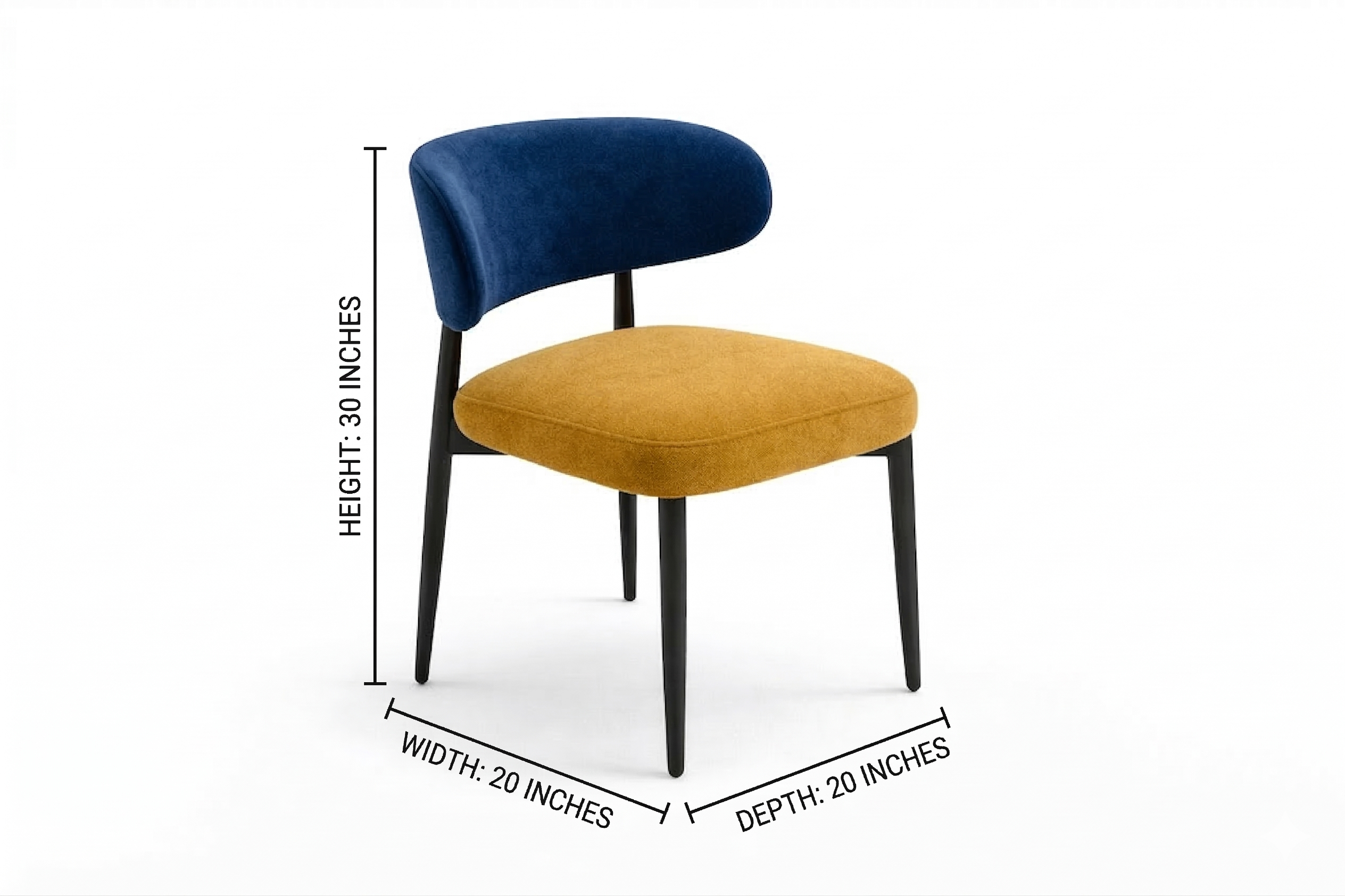 Luma Modern Upholstered Dining Chair