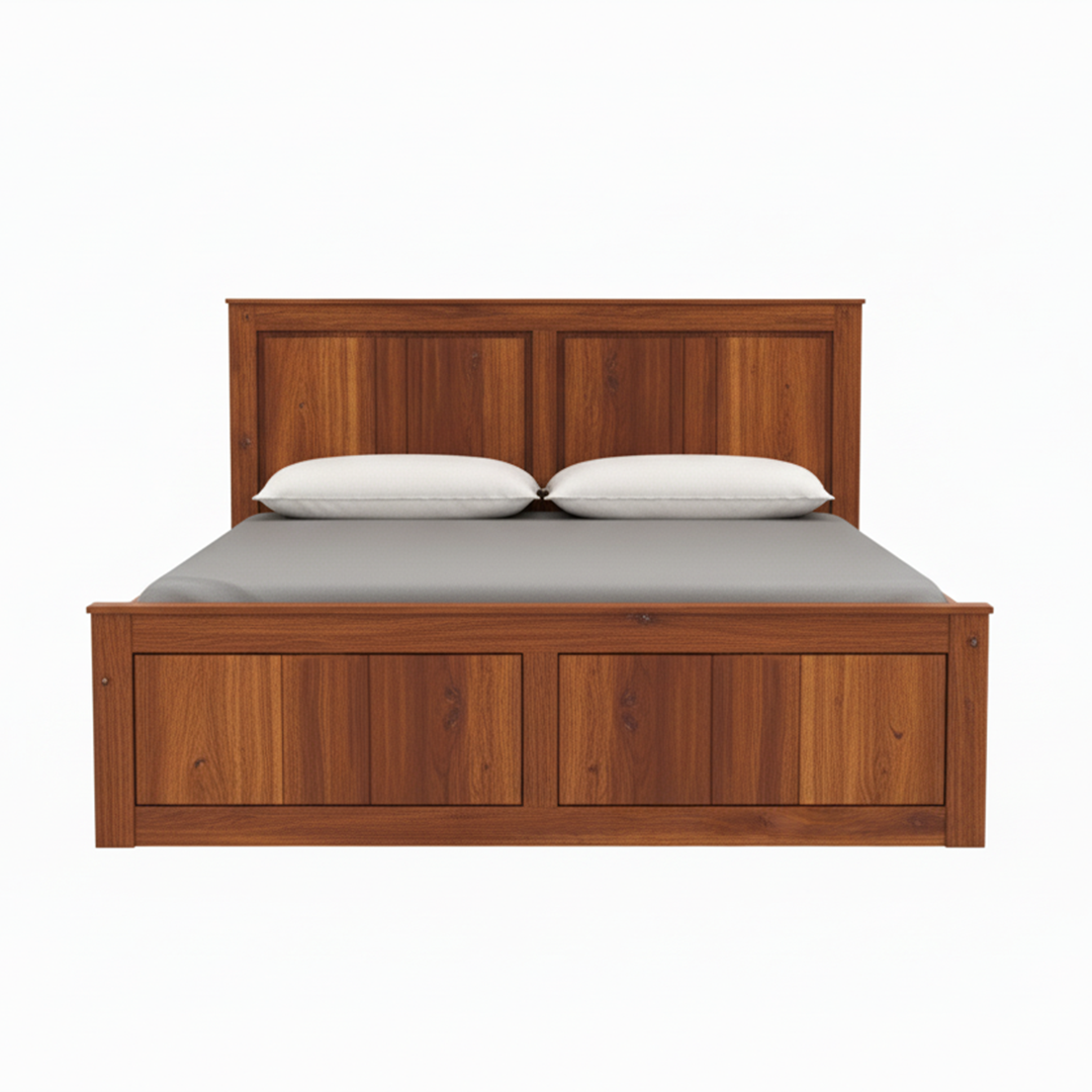 Sheesham Solid Wood Storage Bed