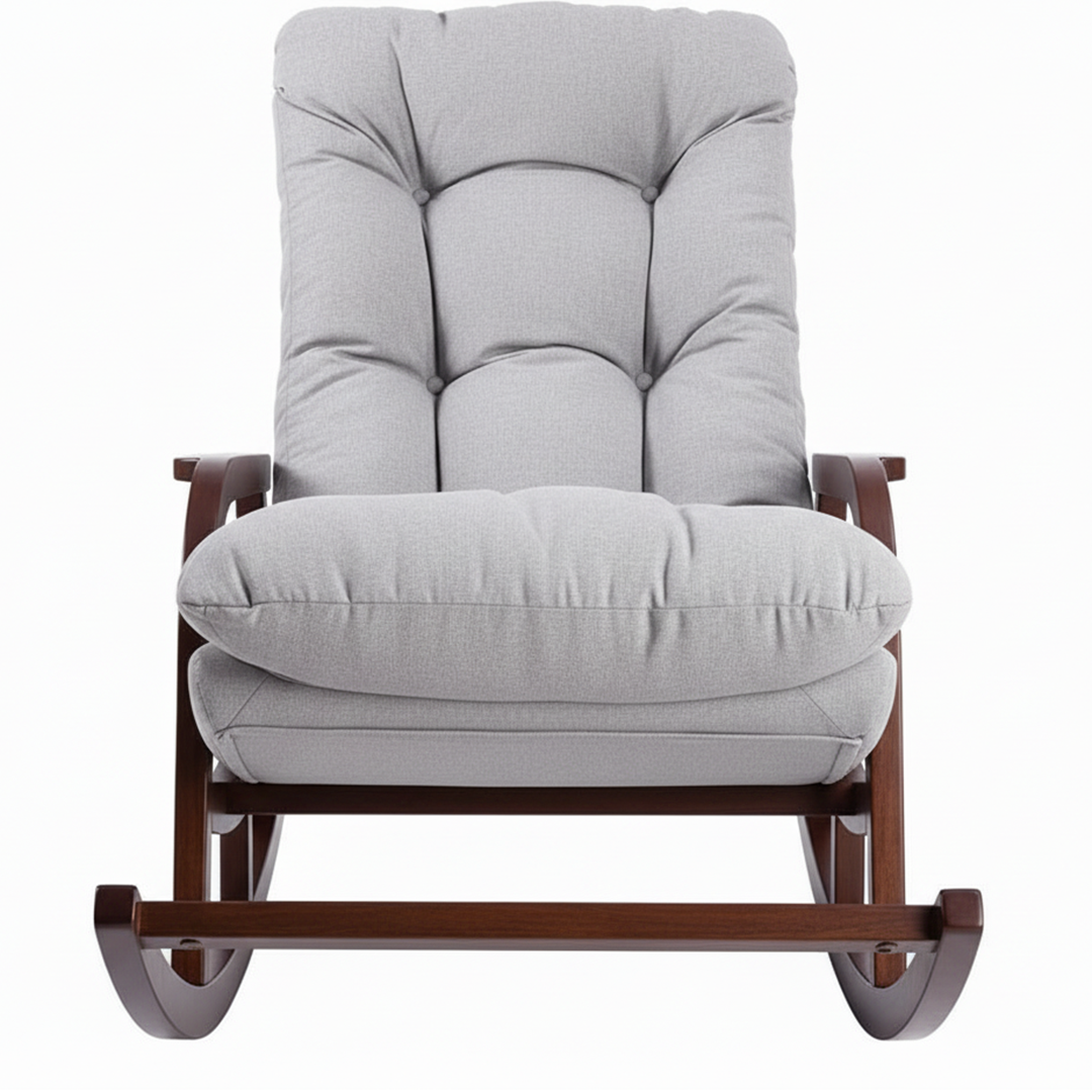 Traditional Upholstered Rocking Chair