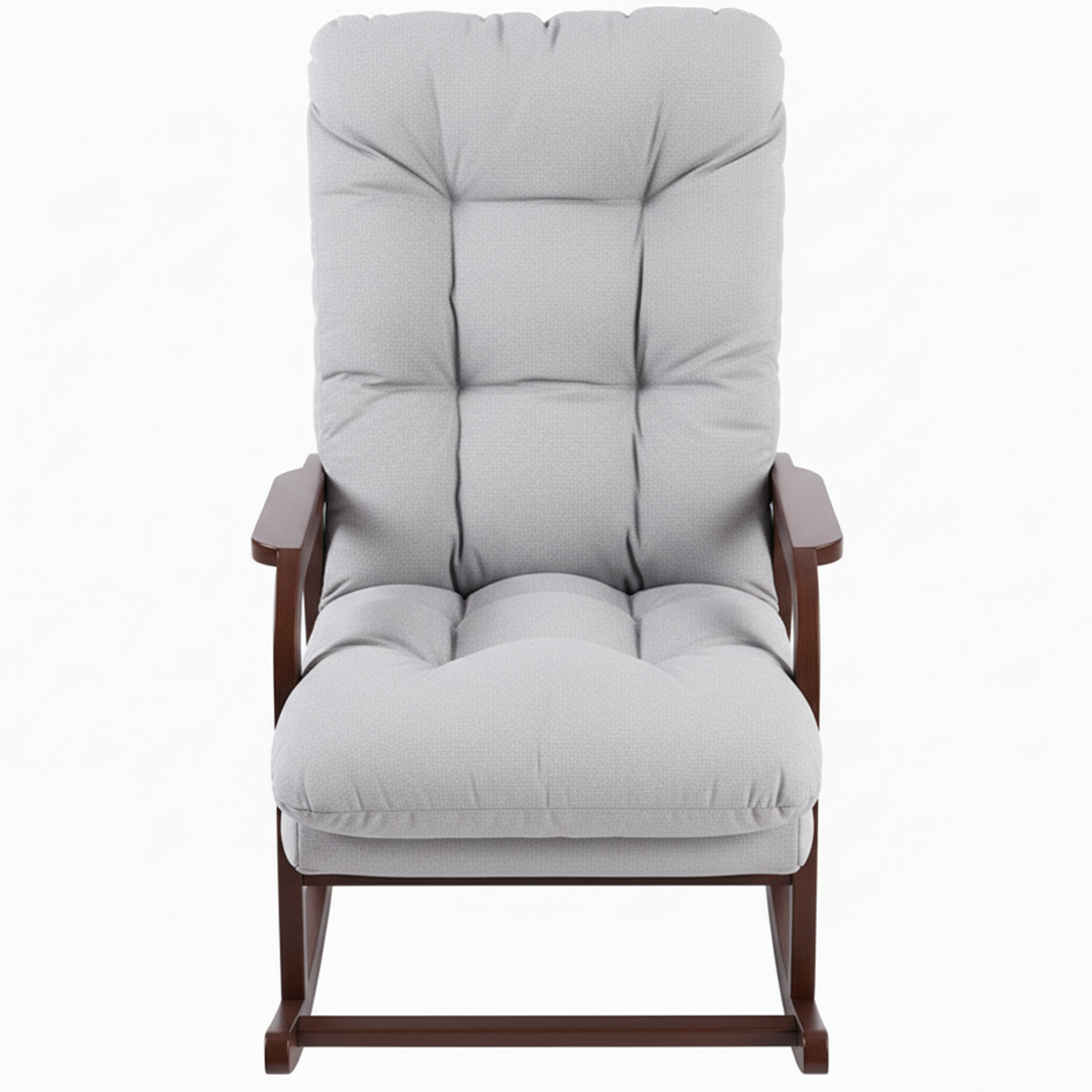 Traditional Upholstered Rocking Chair