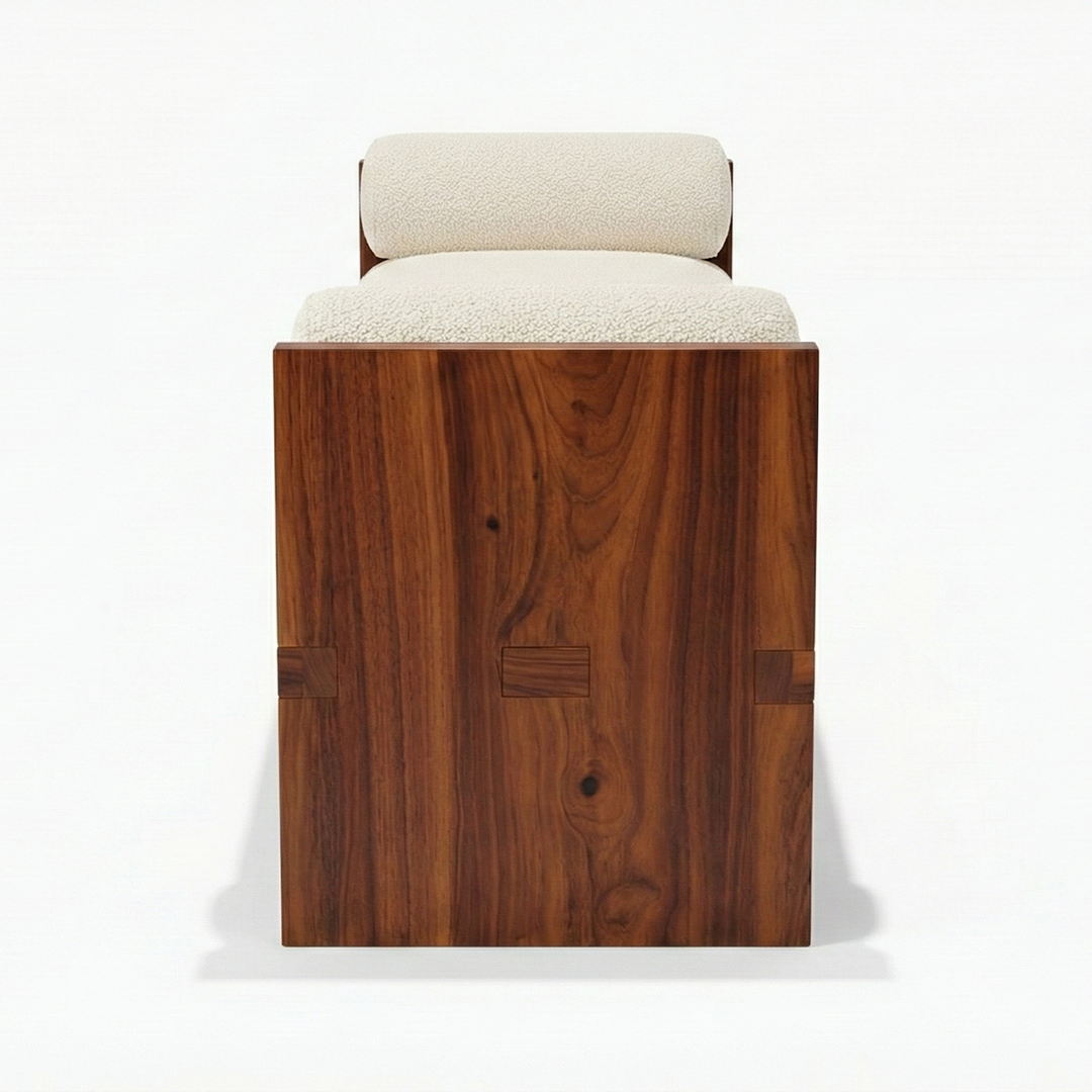 Modern Solid Wood Bench