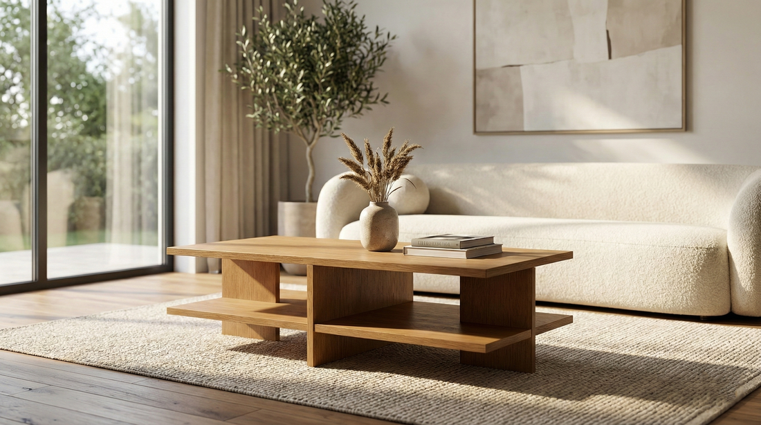 Modern Multi-Level Coffee Table