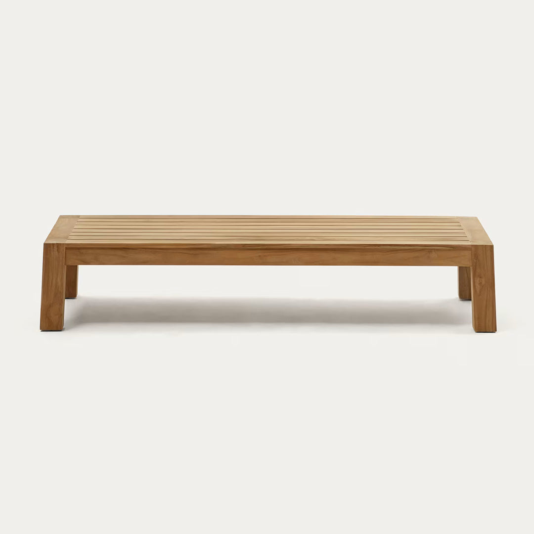 Slatted Solid Wood Coffee Table