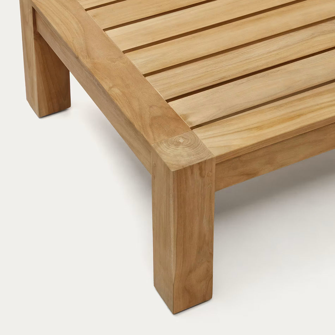 Slatted Solid Wood Coffee Table