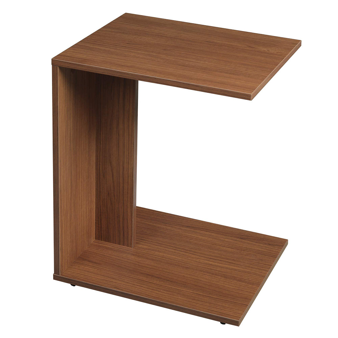 Modern C-Shaped End Table