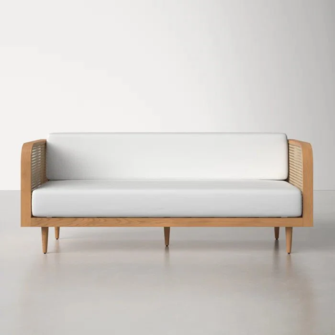 Premium Ratan Solid Sheesham Wood Daybed