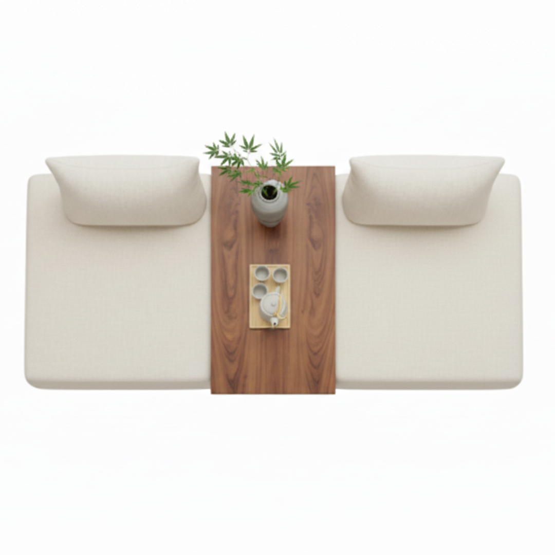 Premium Accent Low Seating Sofa Cum Bed