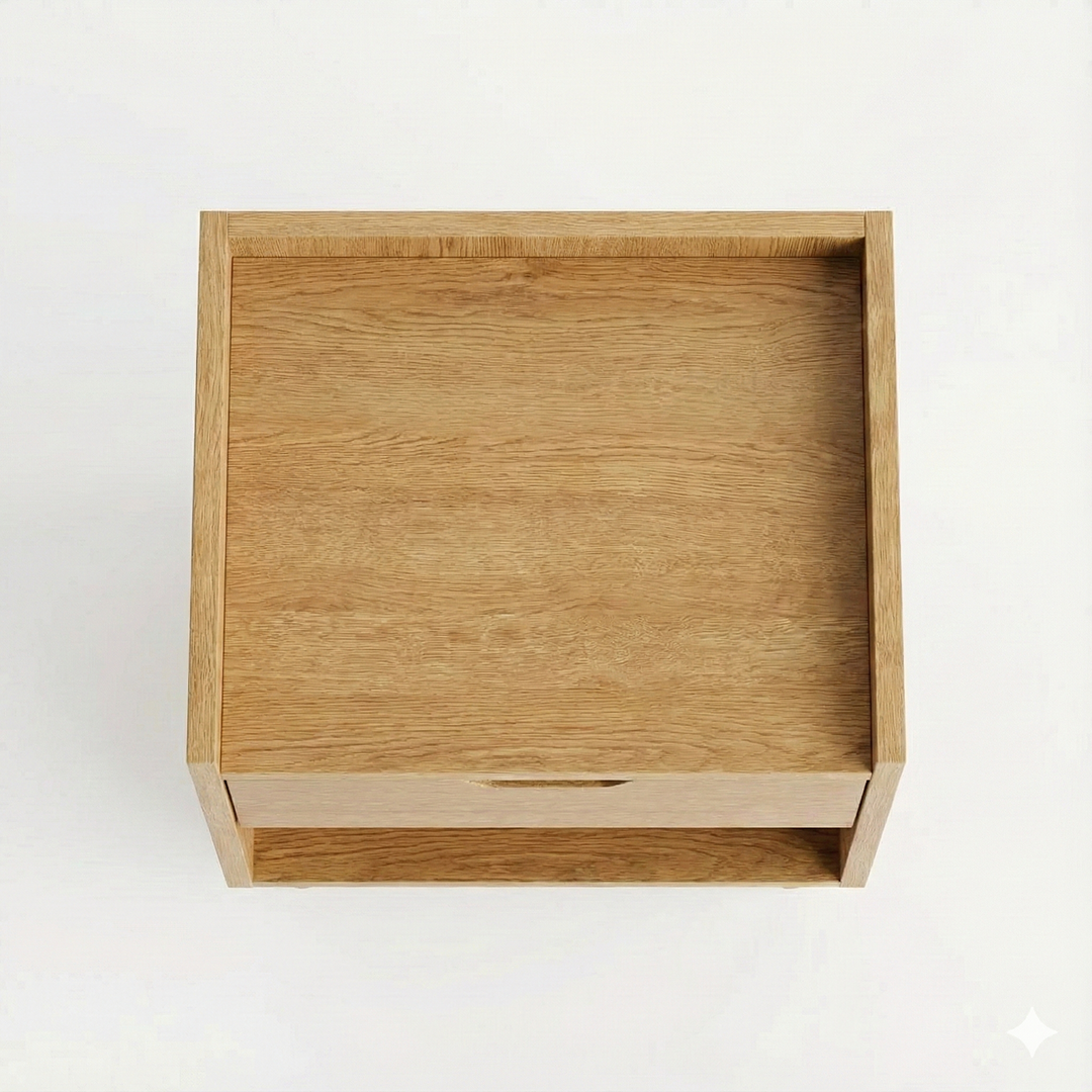 Classic Wooden Bedside Table